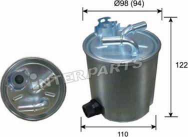 InterParts IPF-913 - Filter za gorivo www.molydon.hr