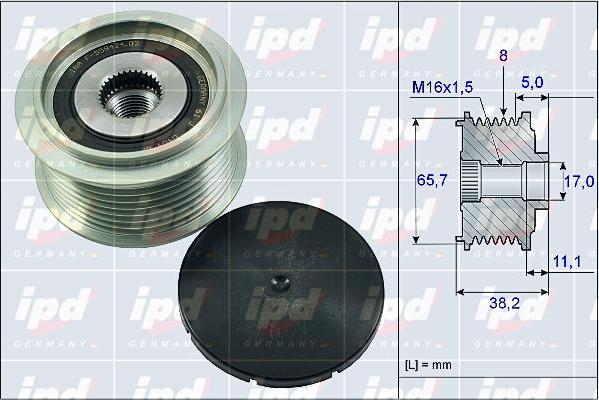 IPD 15-4080 - Remenica, alternator www.molydon.hr