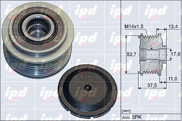 IPD 15-4156 - Remenica, alternator www.molydon.hr