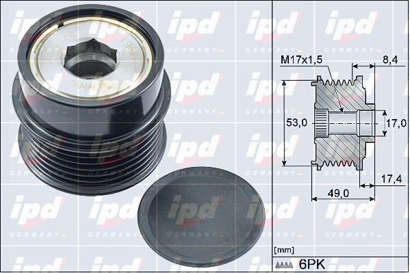 IPD 15-4158 - Remenica, alternator www.molydon.hr