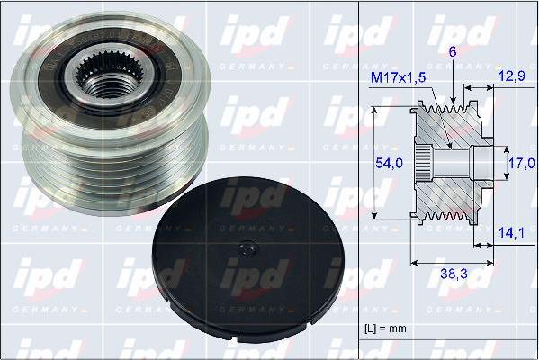 IPD 15-3964 - Remenica, alternator www.molydon.hr