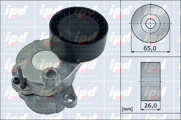 IPD 15-3982 - Natezač remena, klinasti rebrasti remen  www.molydon.hr