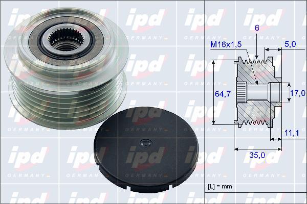 IPD 15-3971 - Remenica, alternator www.molydon.hr