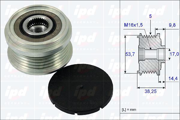 IPD 15-3865 - Remenica, alternator www.molydon.hr