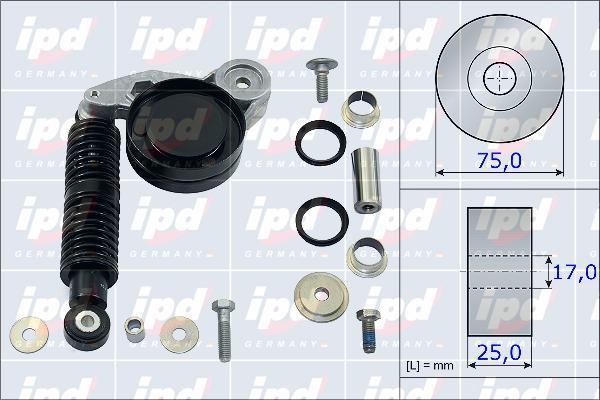 IPD 15-3862 - Set za popravak, Natezač klinastog rebrastog remena www.molydon.hr