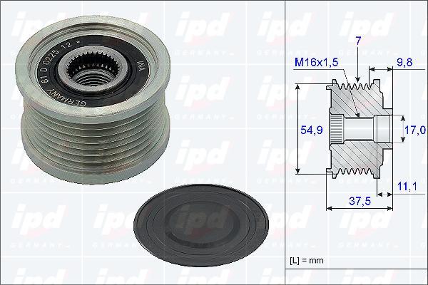 IPD 15-3799 - Remenica, alternator www.molydon.hr