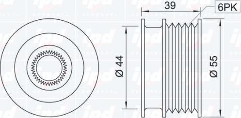 IPD 12-0001 - Remenica, alternator www.molydon.hr