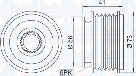 IPD 12-0011 - Remenica, alternator www.molydon.hr