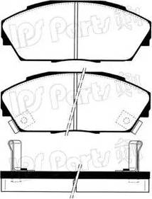 IPS Parts IBD-1440 - Komplet Pločica, disk-kočnica www.molydon.hr