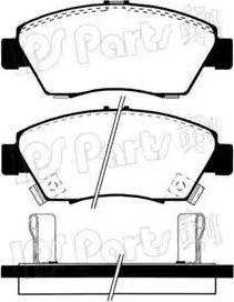 IPS Parts IBD-1435 - Komplet Pločica, disk-kočnica www.molydon.hr