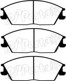 IPS Parts IBD-1594 - Komplet Pločica, disk-kočnica www.molydon.hr