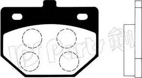 IPS Parts IBD-1600 - Komplet Pločica, disk-kočnica www.molydon.hr