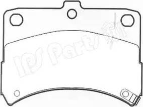 IPS Parts IBD-1603 - Komplet Pločica, disk-kočnica www.molydon.hr