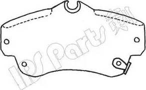 IPS Parts IBD-1094 - Komplet Pločica, disk-kočnica www.molydon.hr