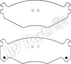 IPS Parts IBD-1060 - Komplet Pločica, disk-kočnica www.molydon.hr