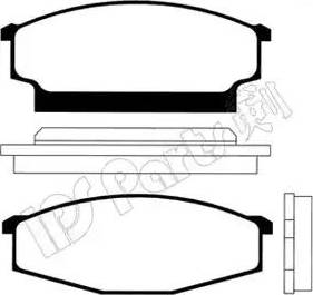 IPS Parts IBD-1132 - Komplet Pločica, disk-kočnica www.molydon.hr