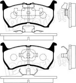 IPS Parts IBD-1301 - Komplet Pločica, disk-kočnica www.molydon.hr