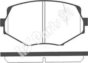 IPS Parts IBD-1383 - Komplet Pločica, disk-kočnica www.molydon.hr