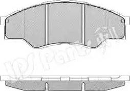 IPS Parts IBD-1217 - Komplet Pločica, disk-kočnica www.molydon.hr