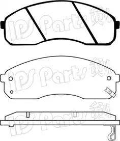 IPS Parts IBD-1K05 - Komplet Pločica, disk-kočnica www.molydon.hr