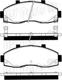 IPS Parts IBD-1K01 - Komplet Pločica, disk-kočnica www.molydon.hr