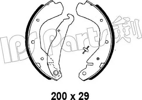 IPS Parts IBL-4996 - Kočiona obloga www.molydon.hr