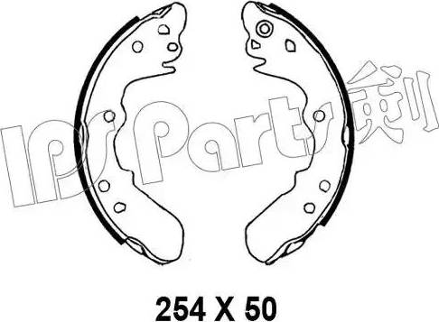 IPS Parts IBL-4991 - Kočiona obloga www.molydon.hr