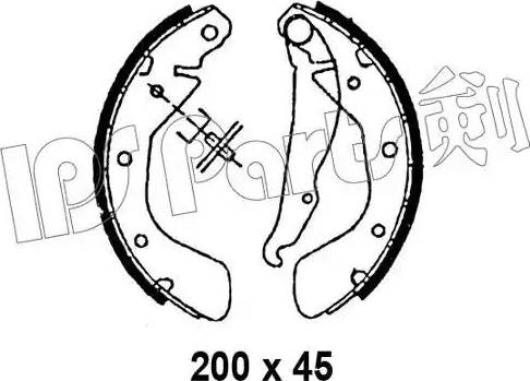 IPS Parts IBL-4998 - Kočiona obloga www.molydon.hr