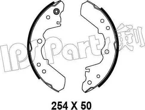 IPS Parts IBL-4904 - Kočiona obloga www.molydon.hr