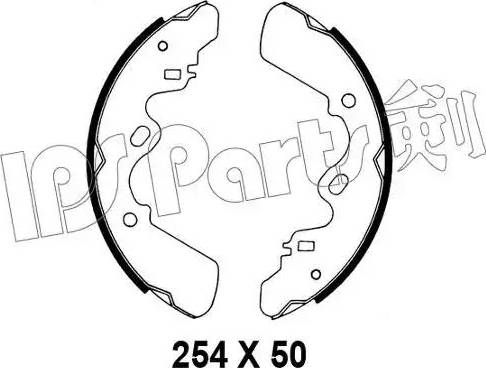 IPS Parts IBL-4901 - Kočiona obloga www.molydon.hr