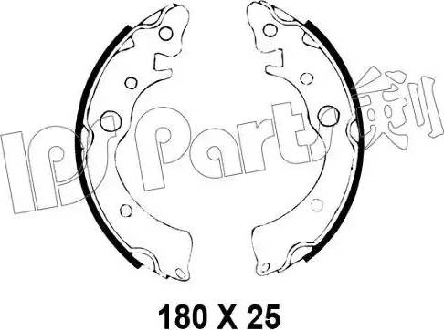 IPS Parts IBL-4496 - Kočiona obloga www.molydon.hr