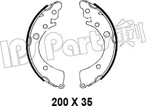 IPS Parts IBL-4498 - Kočiona obloga www.molydon.hr