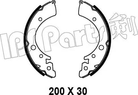 IPS Parts IBL-4409 - Kočiona obloga www.molydon.hr