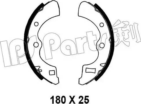 IPS Parts IBL-4404 - Kočiona obloga www.molydon.hr