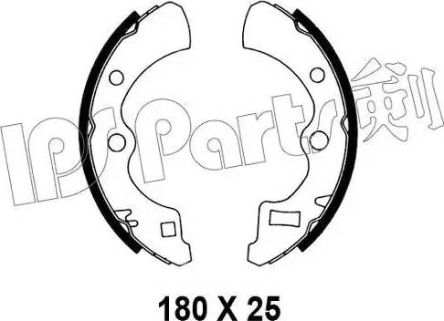 IPS Parts IBL-4402 - Kočiona obloga www.molydon.hr