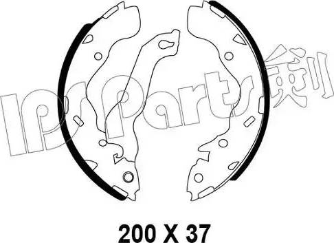 IPS Parts IBL-4592 - Kočiona obloga www.molydon.hr