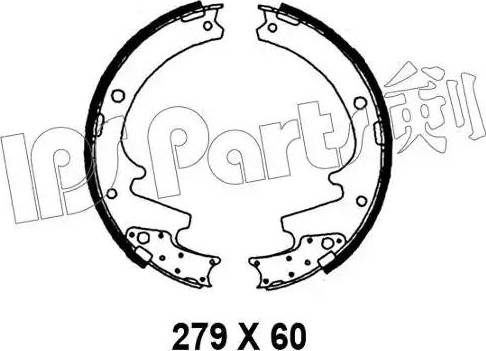 IPS Parts IBL-4509 - Kočiona obloga www.molydon.hr