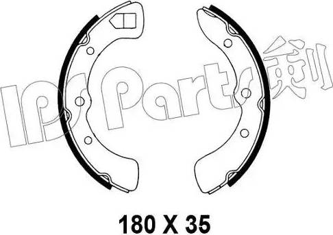 IPS Parts IBL-4604 - Kočiona obloga www.molydon.hr