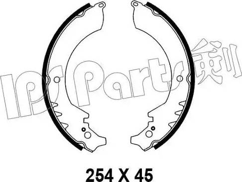 IPS Parts IBL-4607 - Kočiona obloga www.molydon.hr