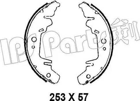 IPS Parts IBL-4097 - Kočiona obloga www.molydon.hr