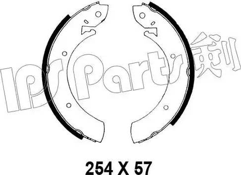 IPS Parts IBL-4194 - Kočiona obloga www.molydon.hr