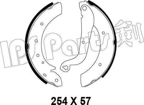 IPS Parts IBL-4195 - Kočiona obloga www.molydon.hr