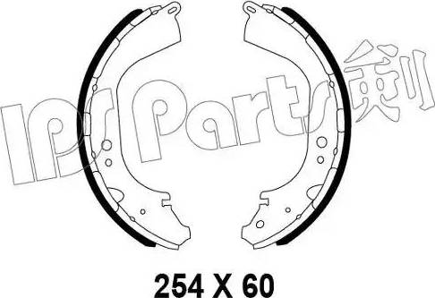 IPS Parts IBL-4192 - Kočiona obloga www.molydon.hr