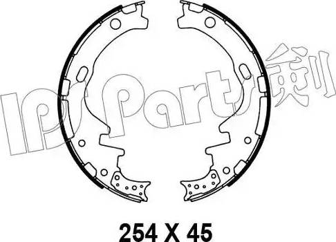 IPS Parts IBL-4135 - Kočiona obloga www.molydon.hr