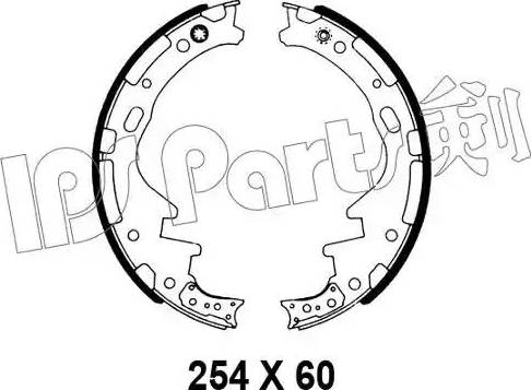 IPS Parts IBL-4136 - Kočiona obloga www.molydon.hr