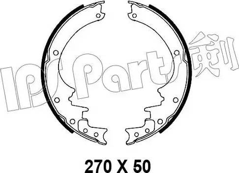 IPS Parts IBL-4132 - Kočiona obloga www.molydon.hr