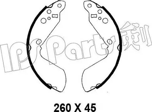 IPS Parts IBL-4898 - Kočiona obloga www.molydon.hr