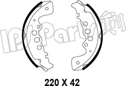 IPS Parts IBL-4818 - Kočiona obloga www.molydon.hr