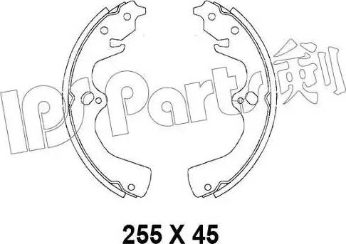 IPS Parts IBL-4396 - Kočiona obloga www.molydon.hr