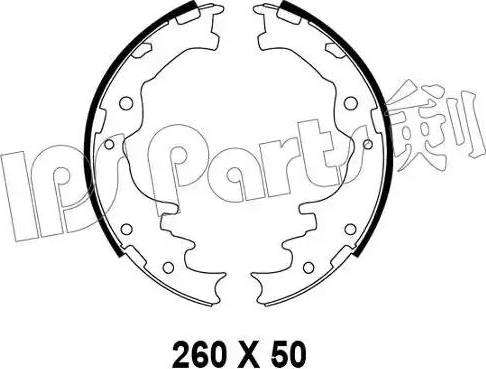 IPS Parts IBL-4393 - Kočiona obloga www.molydon.hr